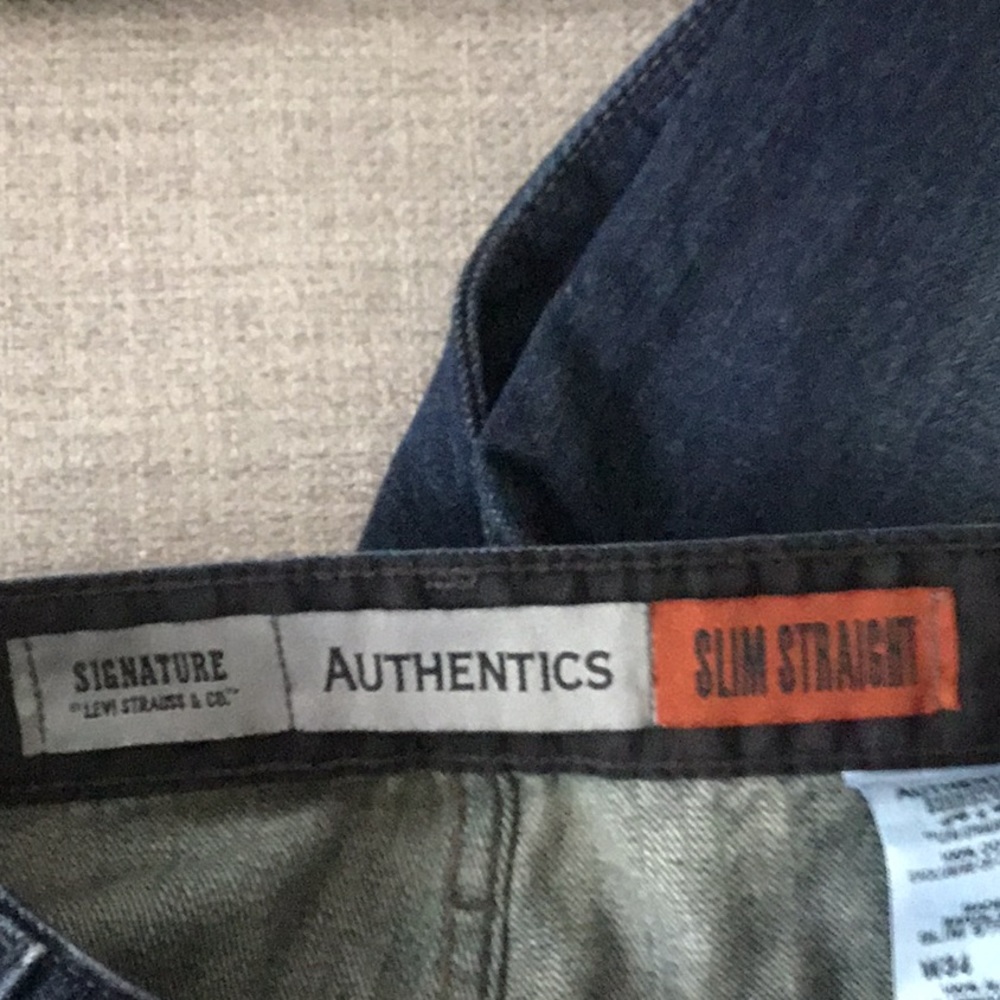 Levi’s Slim Straight Jean$40 size 34X34 - Picture 7 of 8